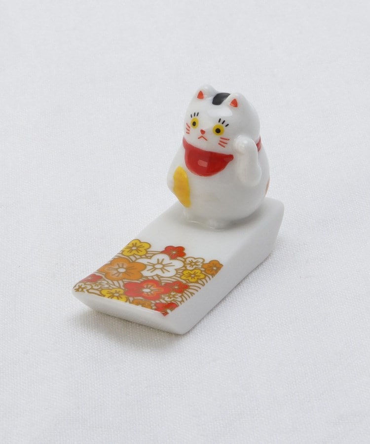 Lucky Cat Chopstick Rest 6cm - Mu Shop