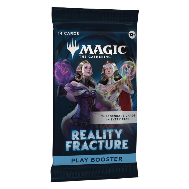 Magic The Gathering Reality Fracture Play Booster Pack with red pack artwork