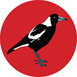 Magpie Bottle Opener Magnet - Mu Shop