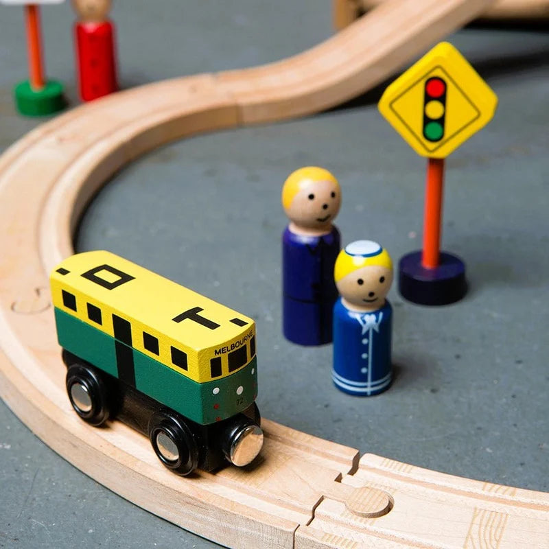Wooden Iconic Mini Melbourne Tram