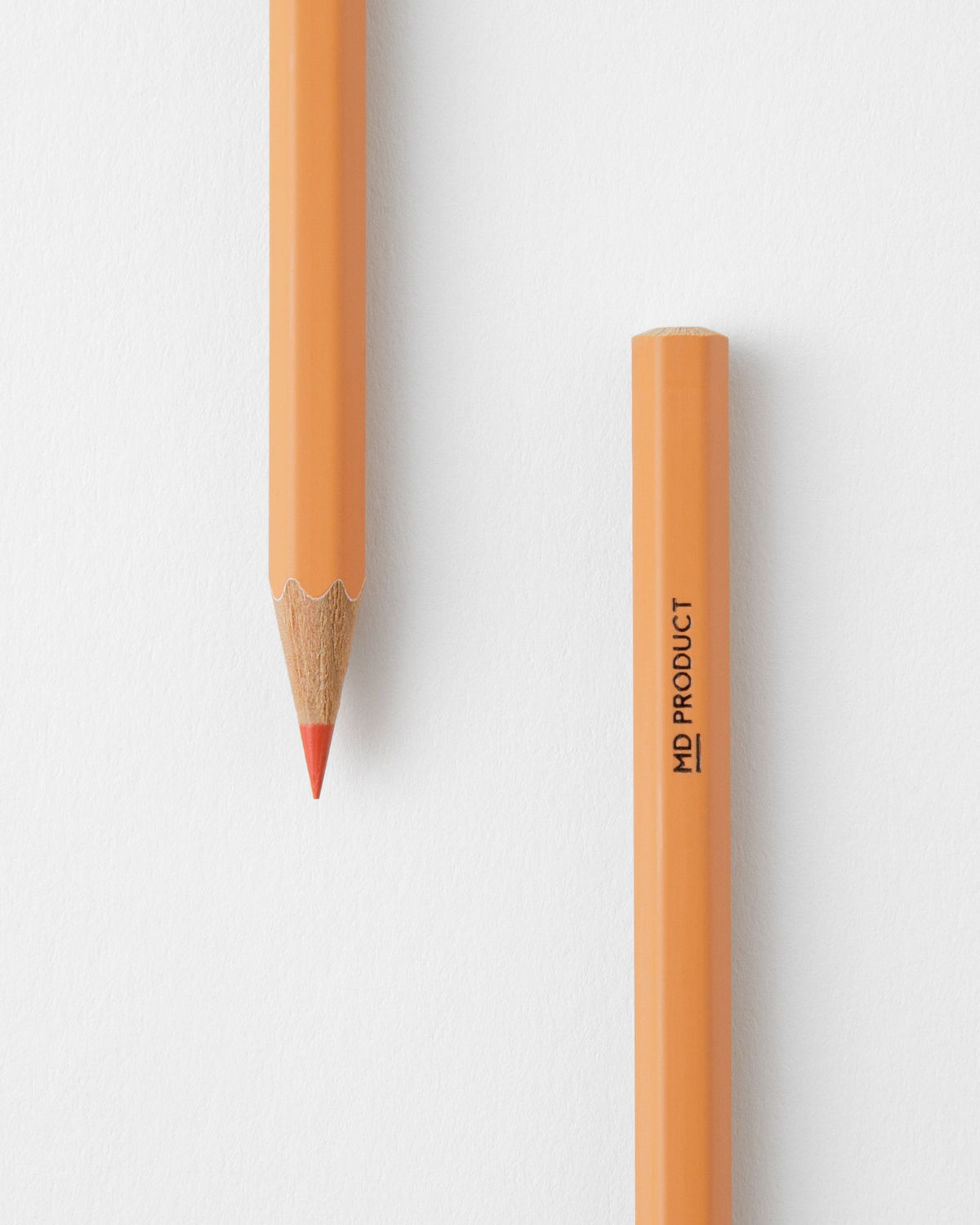 Close-up of orange MD Colored Pencil