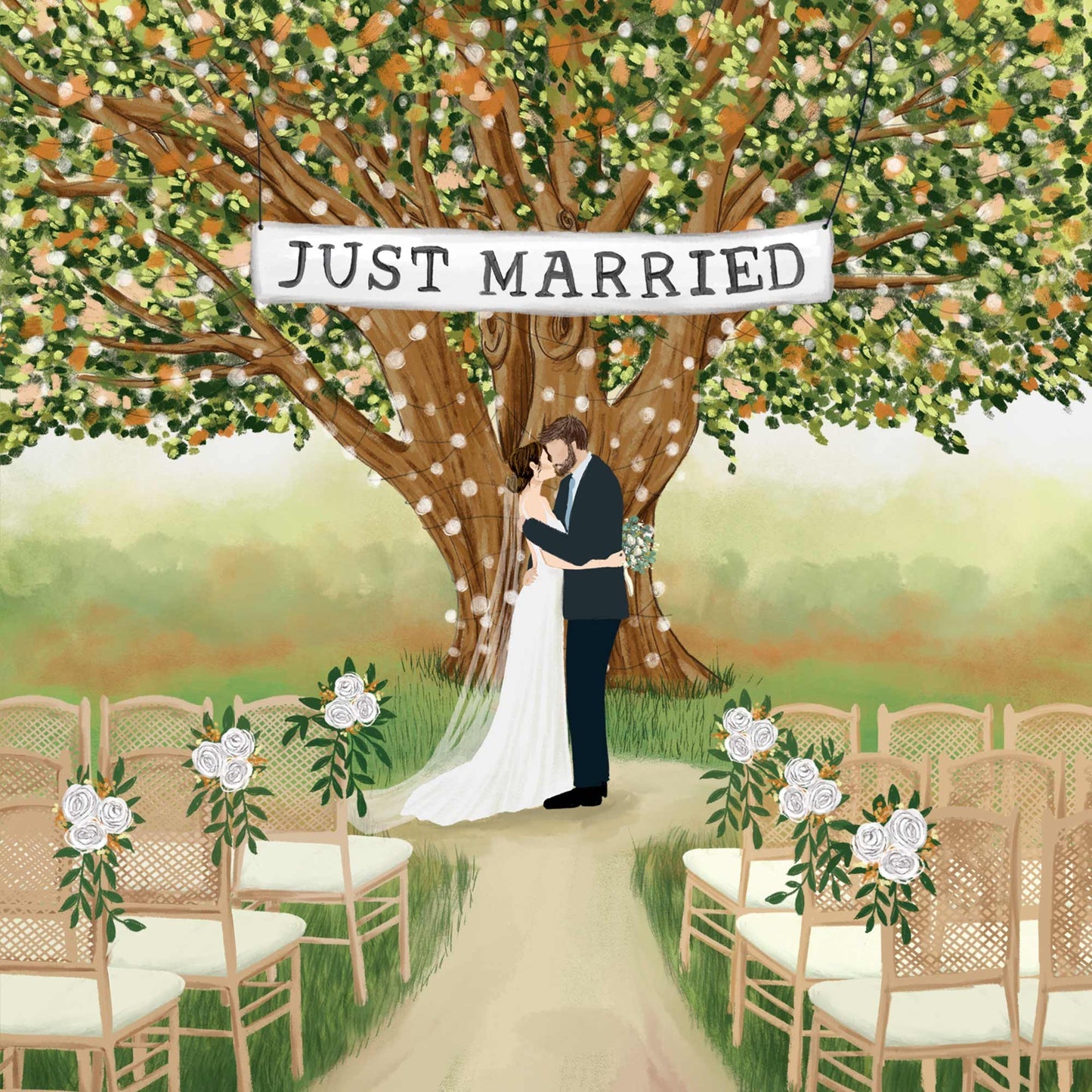 Wedding Day Greeting Card