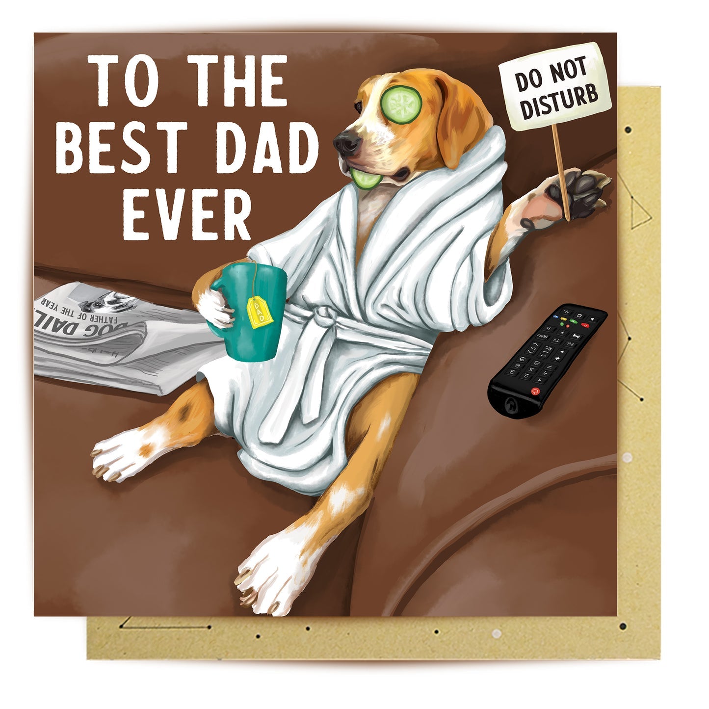 GREETING CARD DO NOT DISTURB DAD
