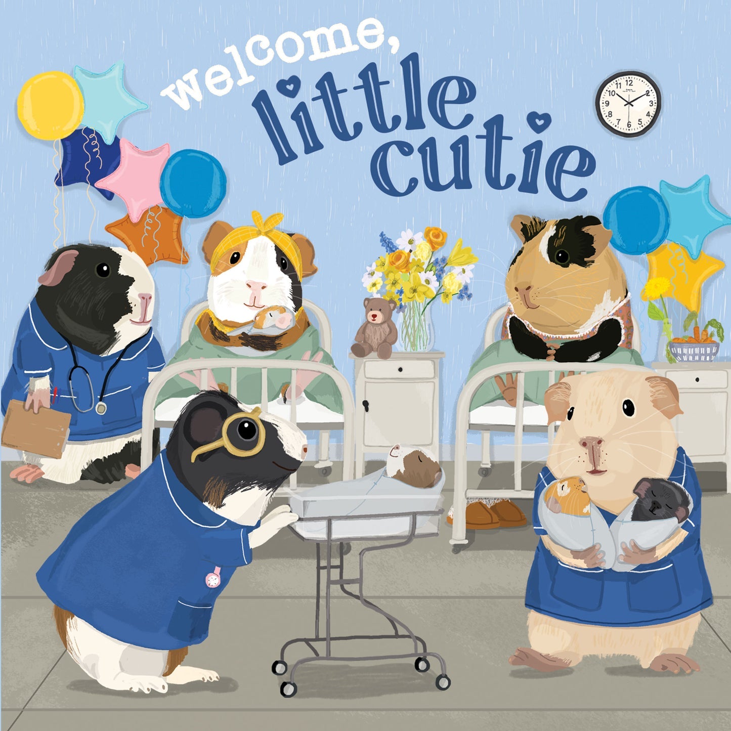 Welcome, Little Cutie – Greeting Card