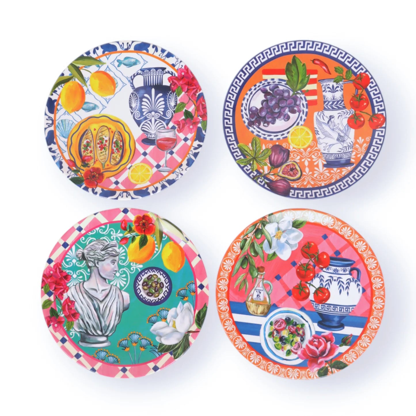 Mediterranean Summer Plate Set