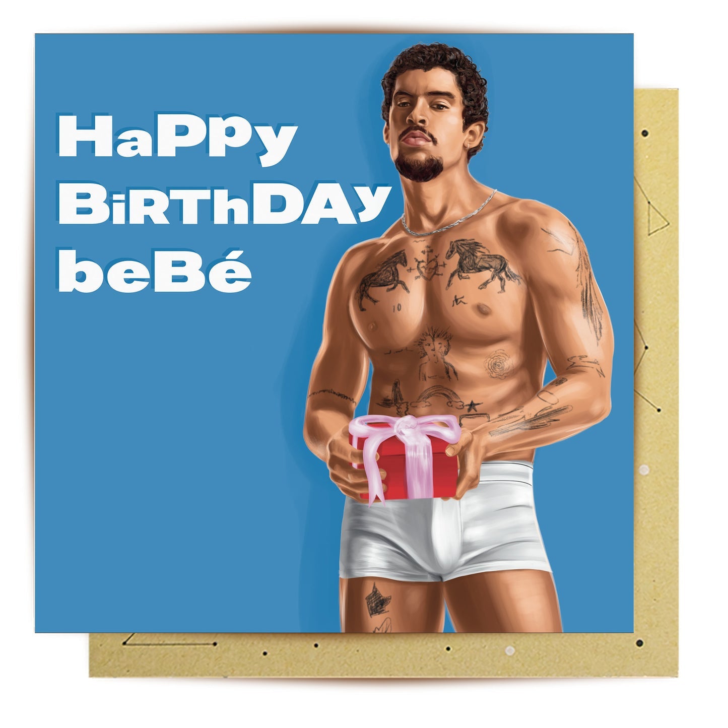 Happy Birthday Bebe Greeting Card