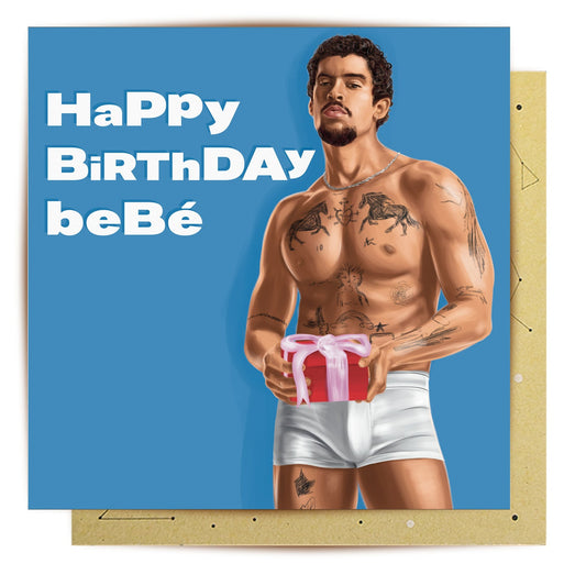 Happy Birthday Bebe Greeting Card