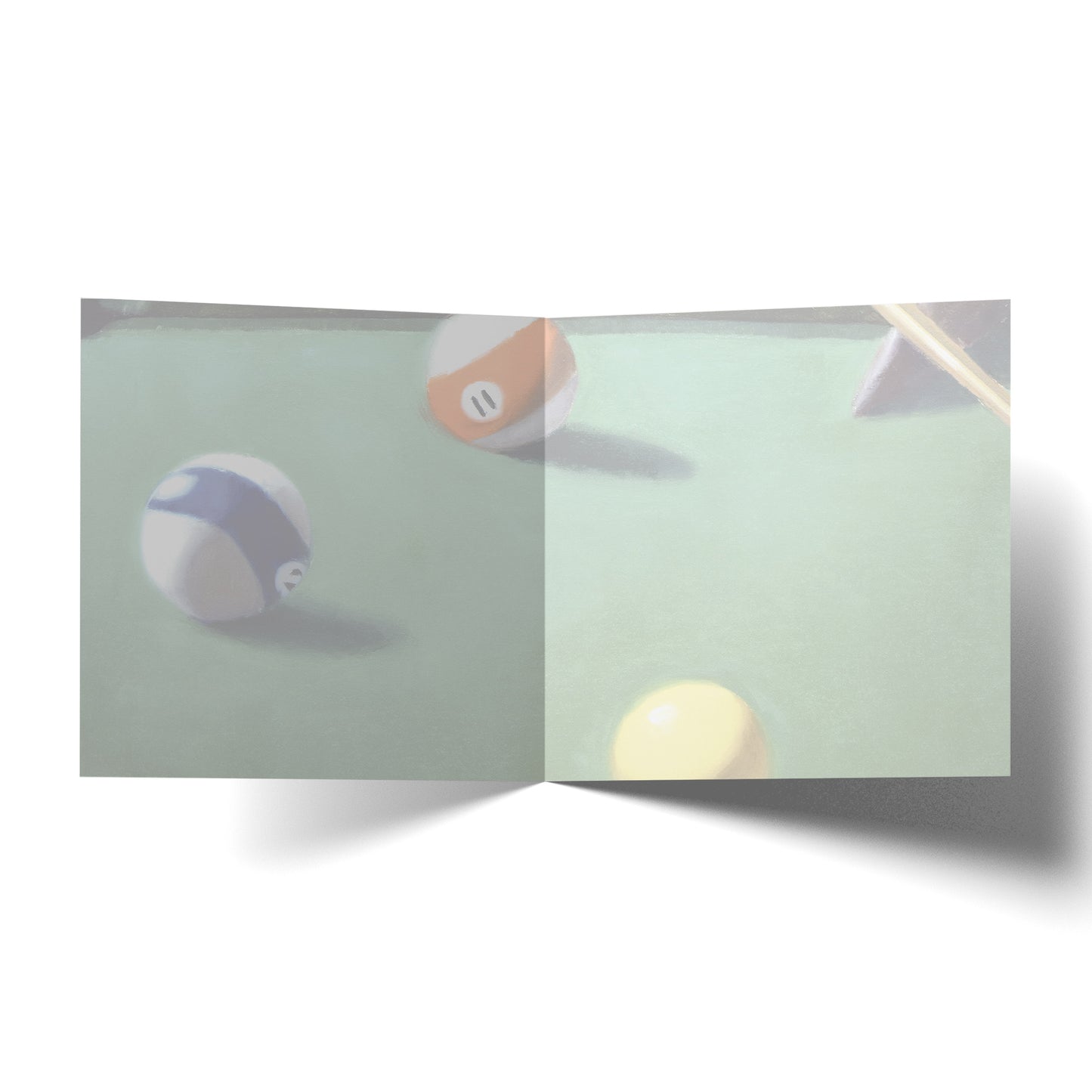 GREETING CARD POOL SHARK