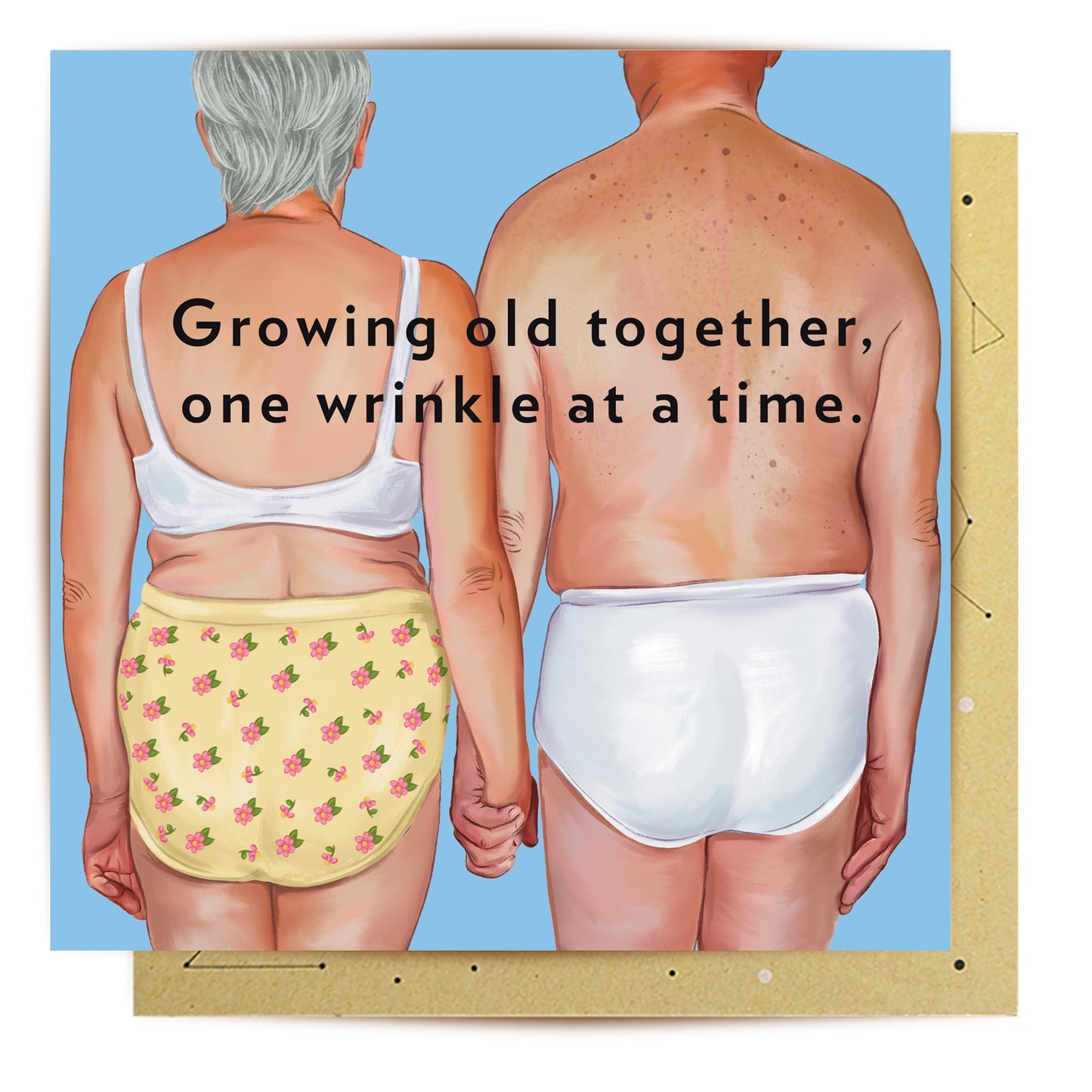 One Wrinkle At A Time Greeting Card