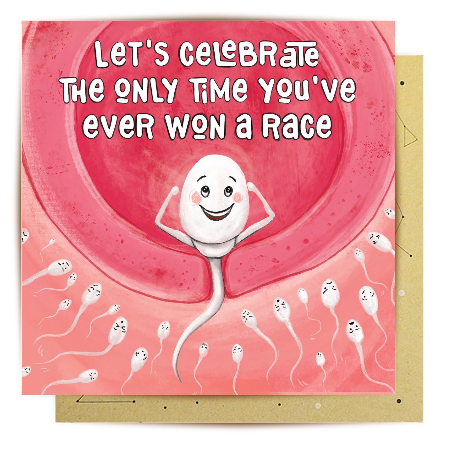 GREETING CARD RACE WINNER