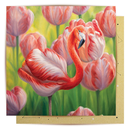 Tulipa Greeting Card 14 x 14 cm
