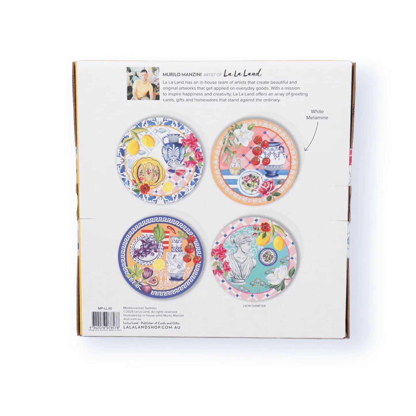 Mediterranean Summer Plate Set