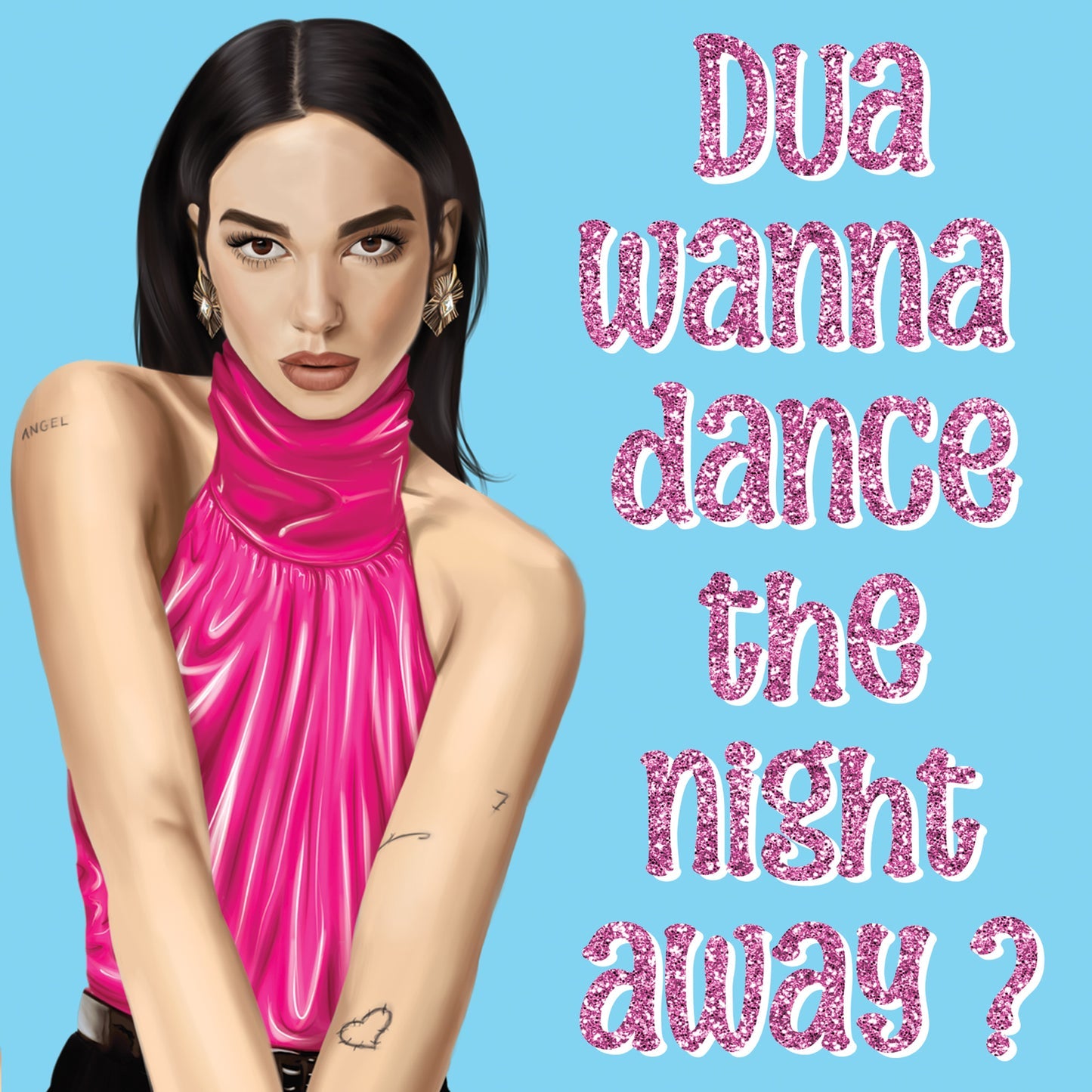 GREETING CARD DANCE THE NIGHT AWAY