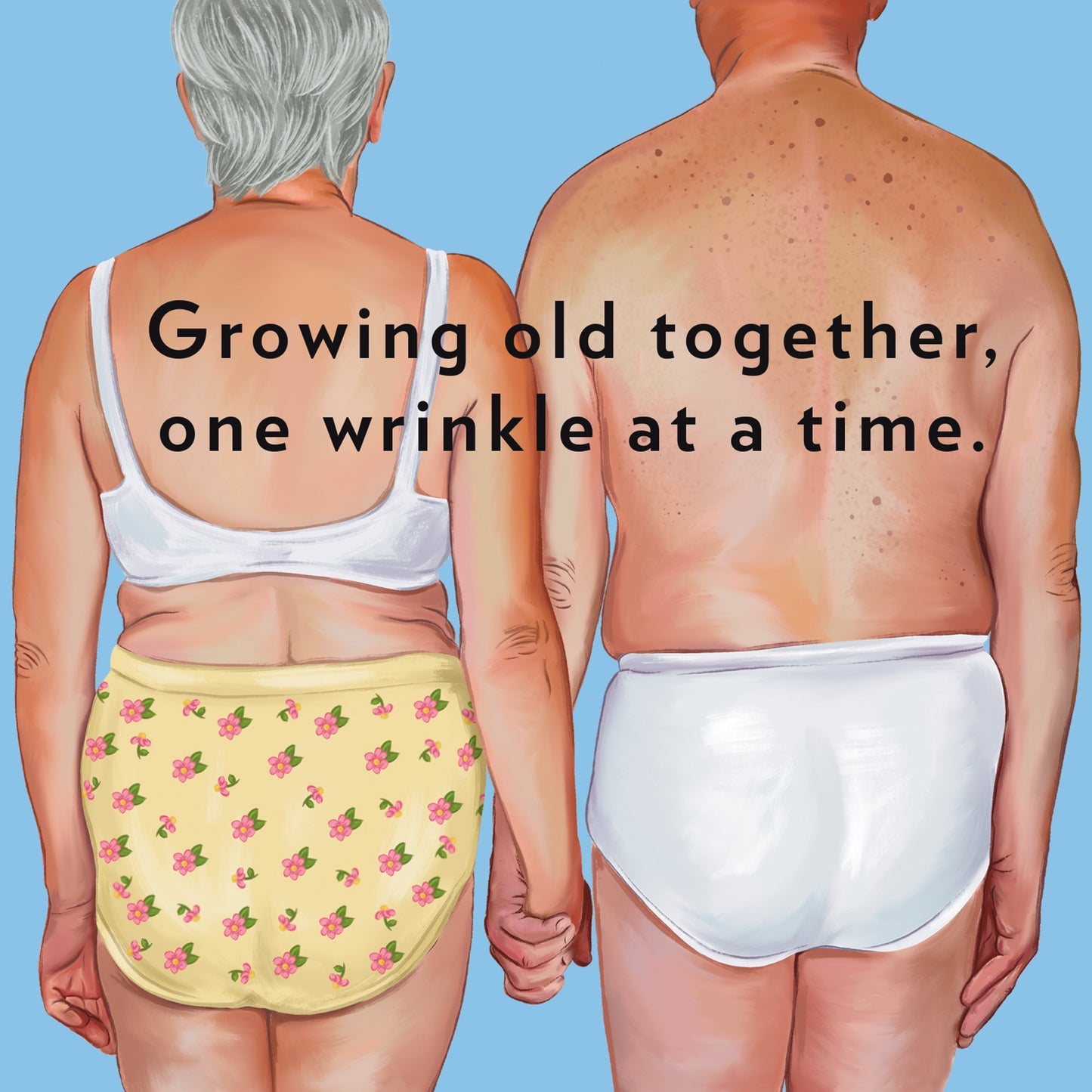 One Wrinkle At A Time Greeting Card