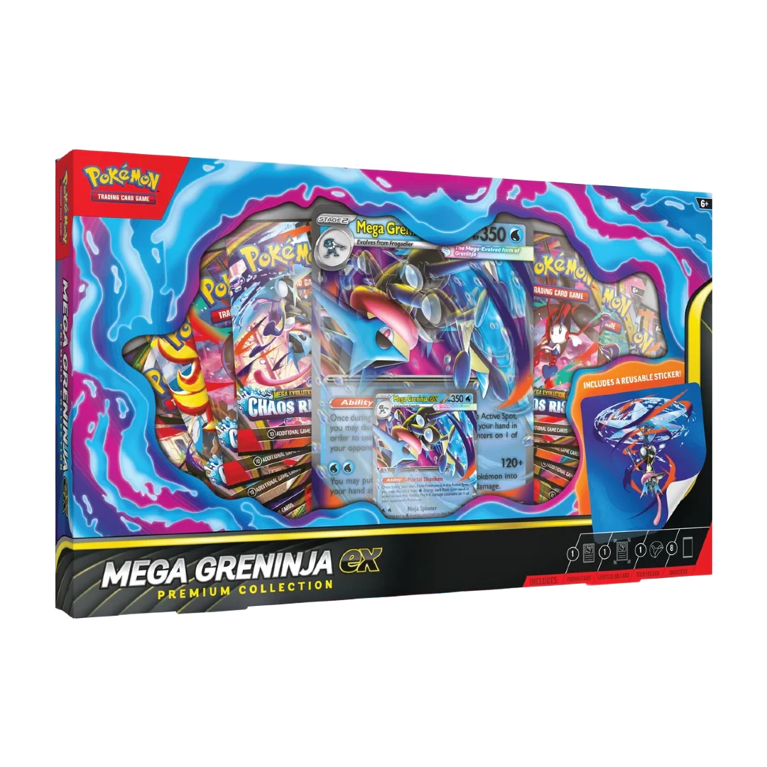 Pokemon TCG Mega Greninja ex Premium Collection