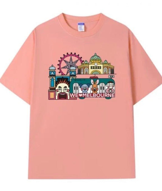 Melbourne Landmarks T-Shirt (S) - Mu Shop