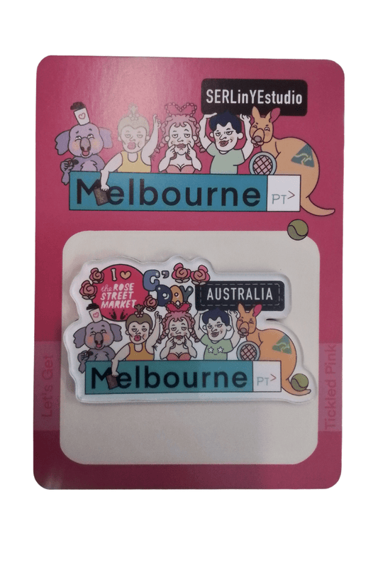 Melbourne Magnet 10 - Mu Shop