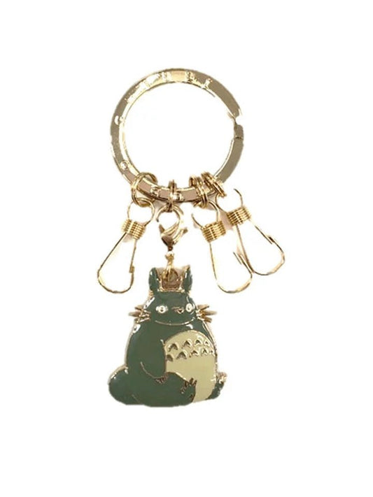 Metallic Big Totoro Keyring - Mu Shop