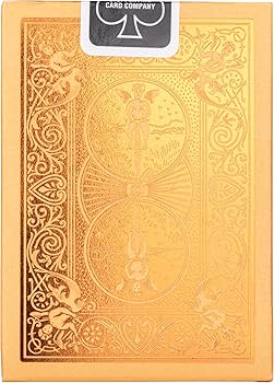 Metalluxe Orange Bicycle Playing Cards - Mu Shop