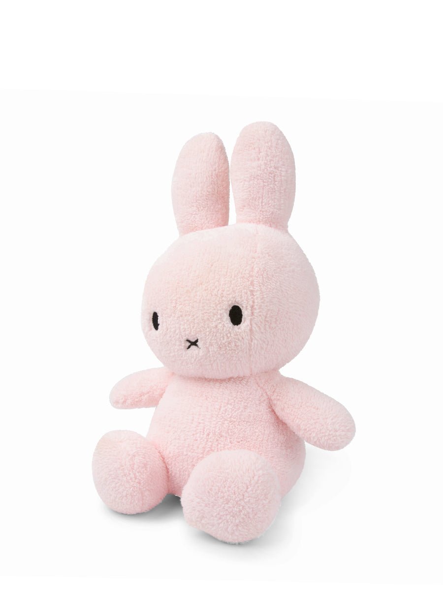 Miffy 33cm Sitting Terry Light Pink Plush - Mu Shop