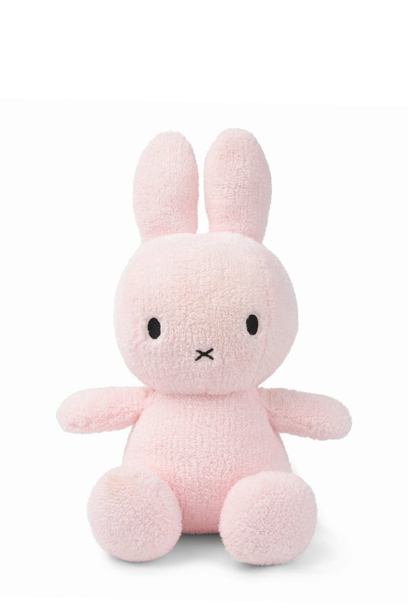 Miffy 33cm Sitting Terry Light Pink Plush - Mu Shop