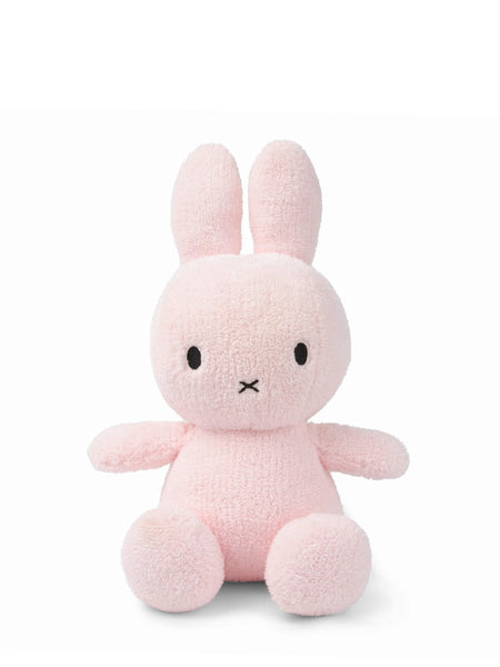 Miffy 33cm Sitting Terry Light Pink Plush - Mu Shop