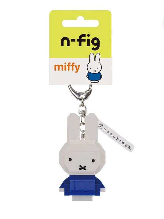 Miffy Blue N - Fig Keychain - Mu Shop