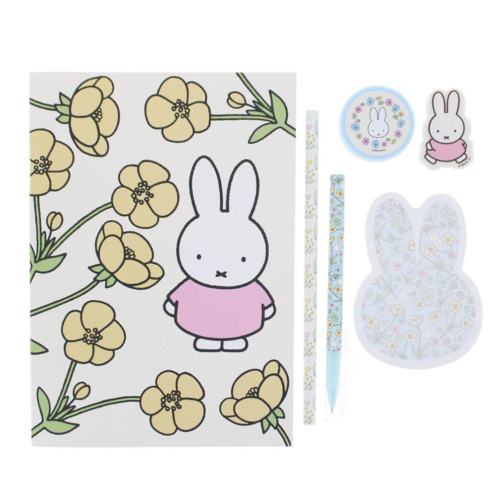 Miffy Buttercup Super Stationery Set - Mu Shop