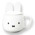 Miffy Ceramic Mug with Ear Lid - Miffy - Mu Shop