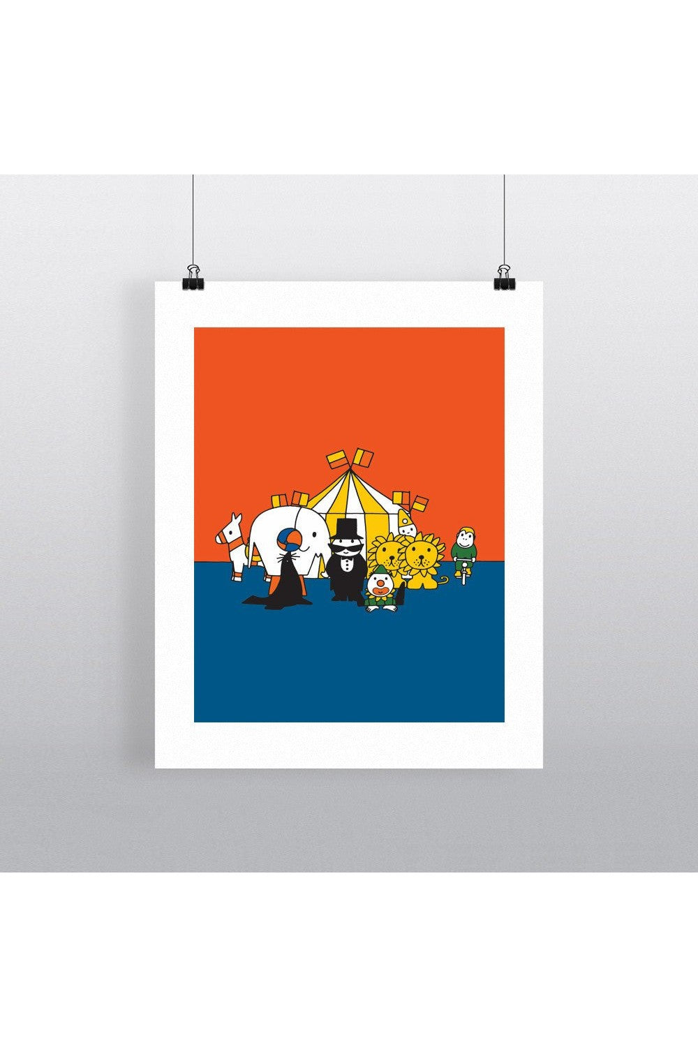 Miffy Circus 11x14 Print - Mu Shop