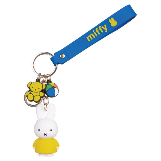 Miffy Classic Yellow Pendant Keyring - Mu Shop
