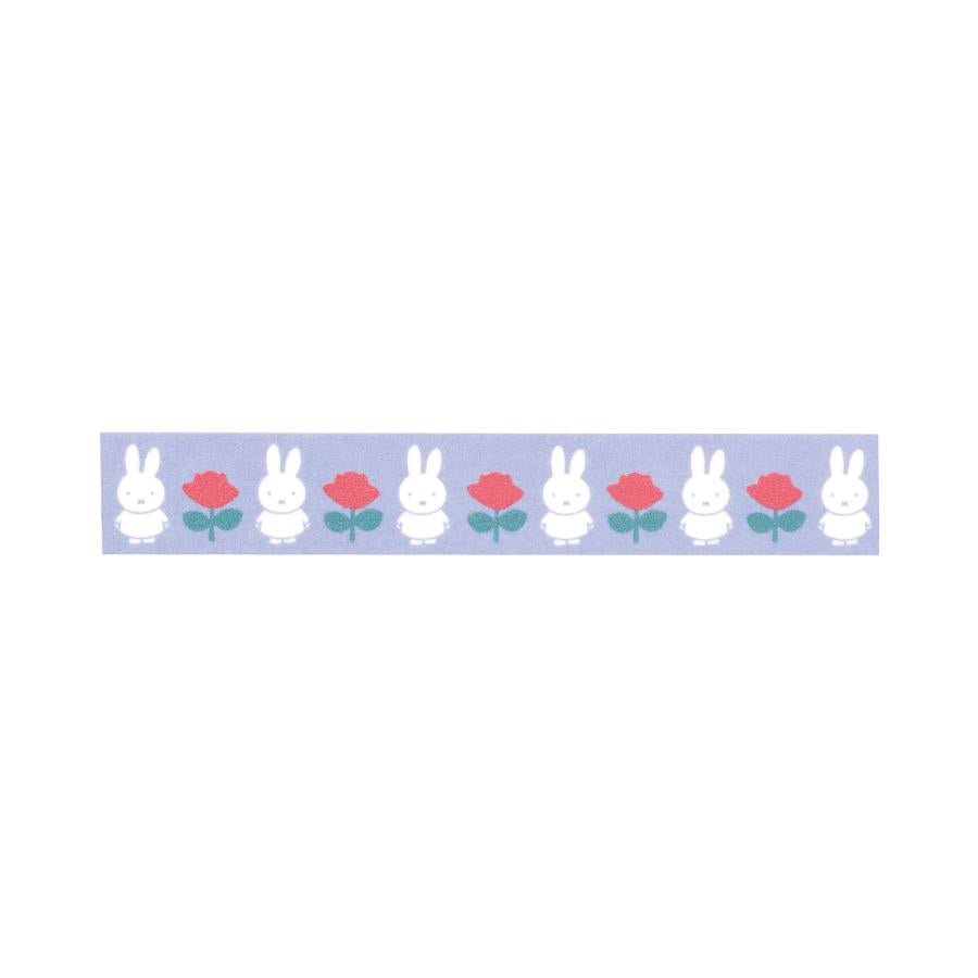 Miffy Clear Masking Tape - Purple - Mu Shop