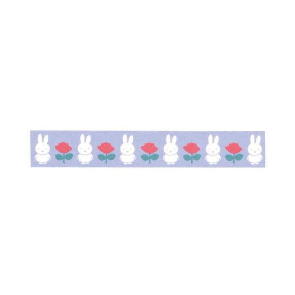 Miffy Clear Masking Tape - Purple - Mu Shop