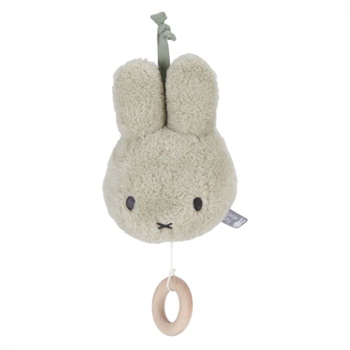 Miffy Fluffy Musical Pulldown - Green - Mu Shop