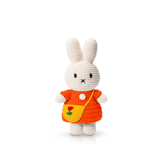 Miffy Handmade and Her Orange Dress + Tulip Bag - Mu Shop