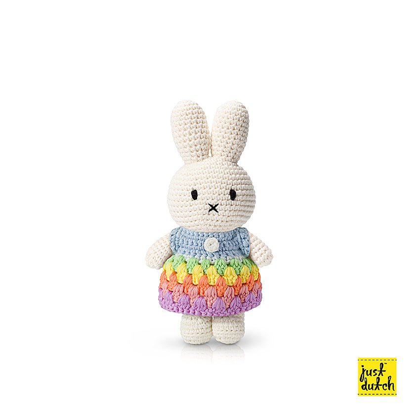 Miffy Handmade and Her Pastel Rainbow Dress - Mu Shop