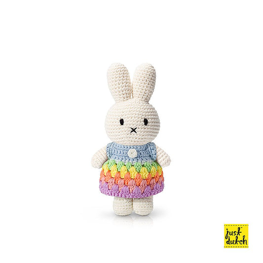 Miffy Handmade and Her Pastel Rainbow Dress - Mu Shop
