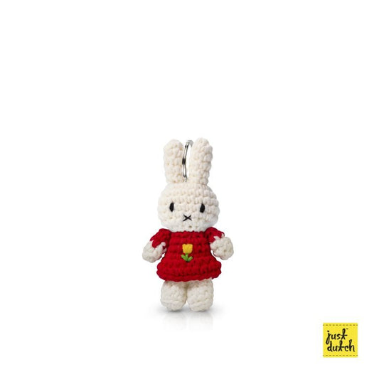 Miffy Handmade Key Hanger Red Tulip - Mu Shop