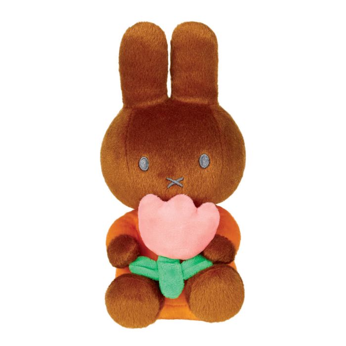 Miffy Melanie Plush With Tulip 20cm - Mu Shop