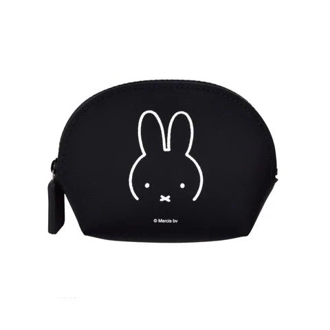 Miffy Oval Pouch Black - Mu Shop