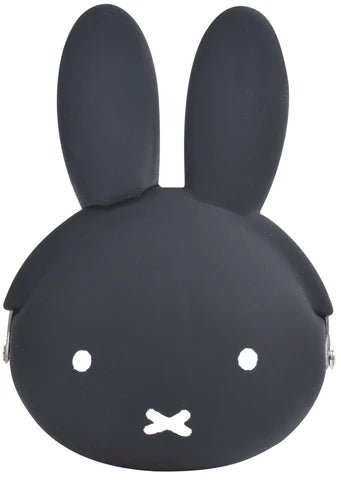 Miffy Silicone Purse Black - Mu Shop