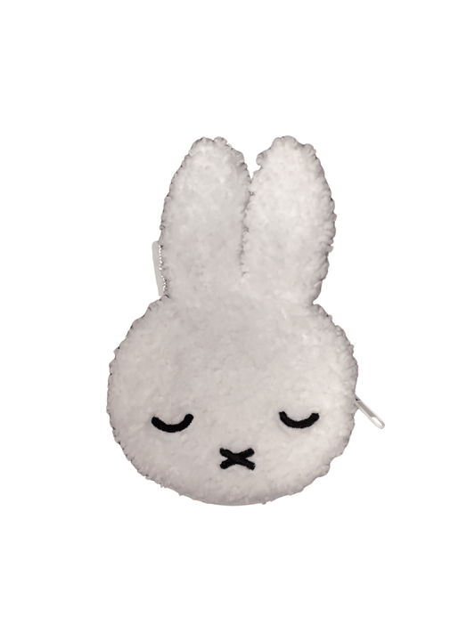 Miffy White Plush Pouch - Mu Shop