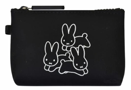 Miffy Zipper Pouch Black - Mu Shop