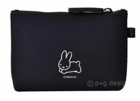 Miffy Zipper Pouch Black - Mu Shop