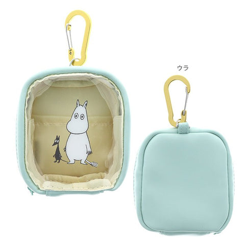 Mini pouch with carabiner - Moomin - Mu Shop