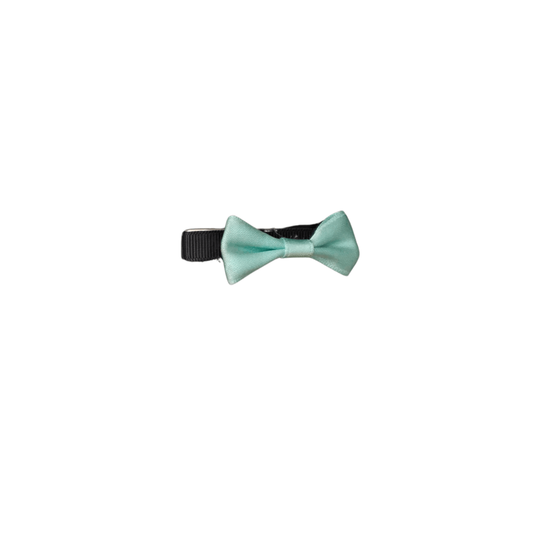 Mint Bow Hair Clip - Mu Shop