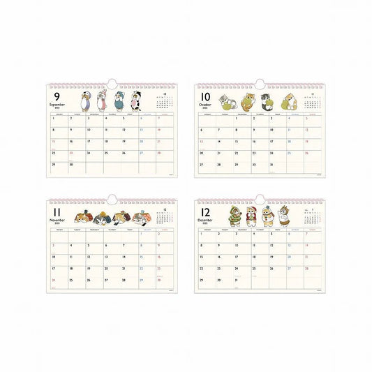 Mofusand 2025 Soft Wall Calendar - Mu Shop