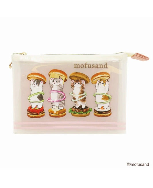 Mofusand Burger Cat Pouch - Mu Shop