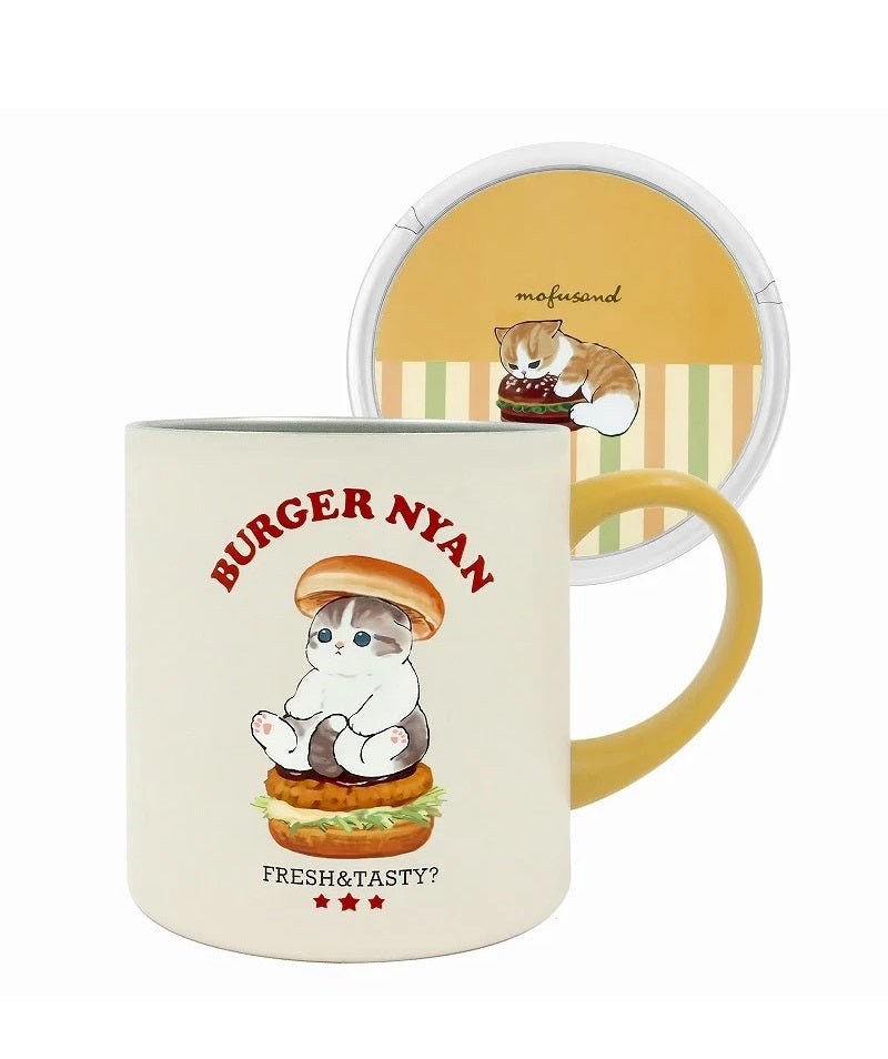 Mofusand Burger Insulated Mug - Mu Shop