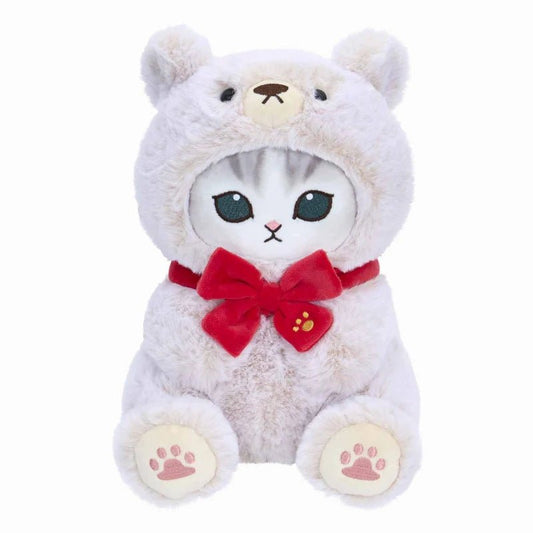 Mofusand Cat Event Limit Ivory Teddy Bear 19cm Plush Doll - Mu Shop